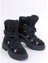 Šilti žieminiai sniego batai moterims SHEA BLACK-KB JJ53P