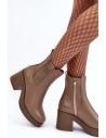 Natūralios odos stilingi batai storu padu-60429 V.FANGO+ZŁ