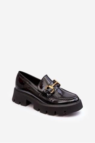Juodi stilingi klasikinio stiliaus batai-2644-5 BLACK SHINE