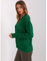 Žalias susagstomas megztinis-BA-SW-8022-1.83P