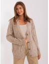 Klasikinio stiliaus moteriškas megztinis-BA-SW-8022-1.80P