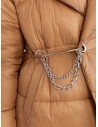 Karamelės spalvos dygsniuota žieminė striukė su kišenėmis\n-NM-KR-TR8310.17P