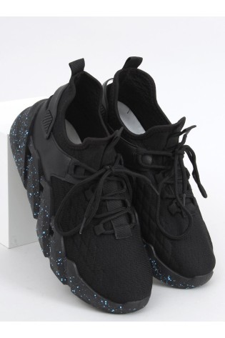 Sportinio stiliaus juodi batai INDU BLACK-KB NB562P