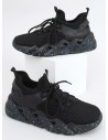 Sportinio stiliaus juodi batai INDU BLACK-KB 36177