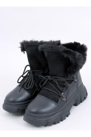Juodi žieminiai batai JARL BLACK-KB 36184