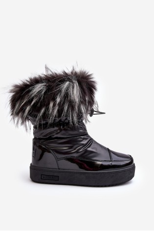 Juodi šilti sniego batai-MM274379 BLACK
