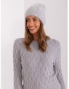 Šilta žieminė moteriška kepurė-AT-CZ-2328.44P