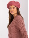 Rožinė moteriška beretė-AT-CZ-231605.24P