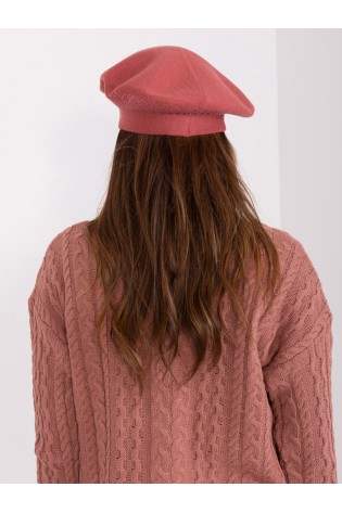 Rožinė moteriška beretė-AT-CZ-231605.24P