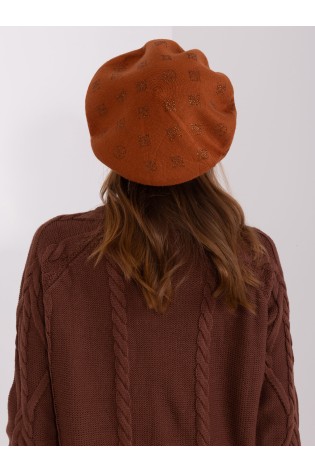 Ruda moteriška žieminė beretė-AT-CZ-2318.26