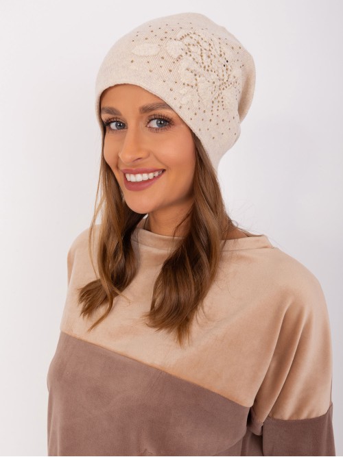 Stilinga moteriška žieminė kepurė-AT-CZ-23250.01P