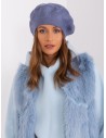 Mėlyna moteriška žieminė beretė-AT-CZ-2318.26