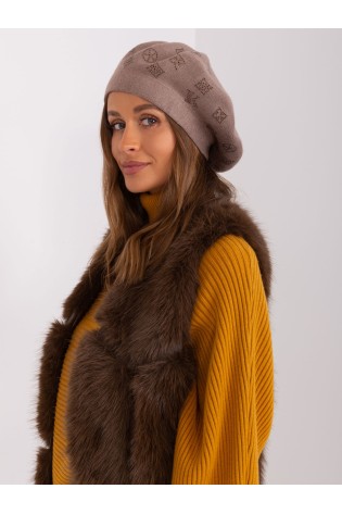 Moteriška ruda žieminė beretė-AT-CZ-2318.26