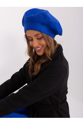 Mėlyna žieminė beretė moterims-AT-CZ-2318.27