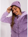 Violetinė žieminė kepurė moterims-AT-CZ-2325.85