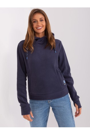 Tamsiai mėlynas moteriškas džemperis-D20005M02627A4