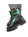 Šilti žali žieminiai batai su grubiu protektoriumi-JH-2GR