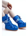 Komfortiški šilti mėlyni sniego batai-NB618 ROYAL BLUE