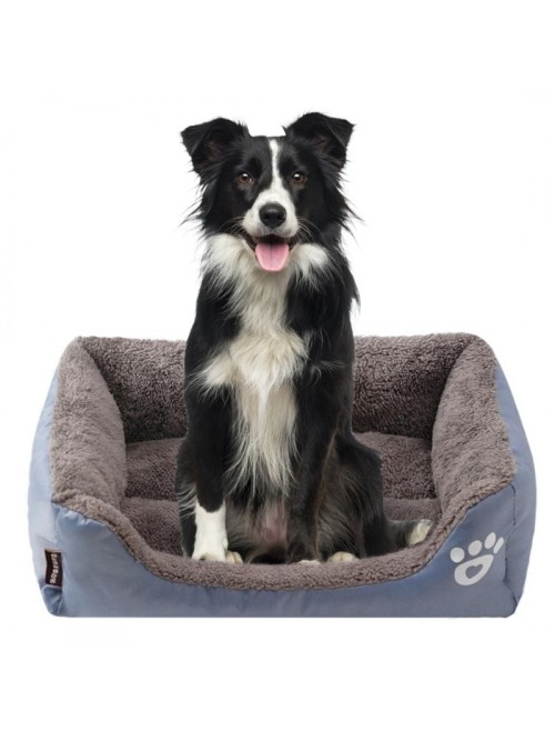 Vidutinis minkštas šuns guolis, lova L 65x50x16 cm LEG-LEG
