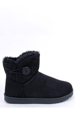 Šilti žieminiai sniego batai su kailiuku ARNETTE BLACK-KB 36291