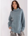 Šiltas moteriškas megztinis-AT-SW-2355-2.12P