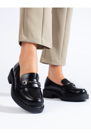 Elegantiški juodi klasikinio stiliaus batai-24-12122B.PU