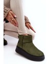 Natūralios zomšinės odos žieminiai batai-06257-24/00-4 OLIWKA