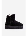 Šilti patogūs žieminiai batai-DFSH371004 BLACK