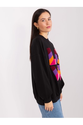 Išskirtinis džemperis su minkštomis raidėmis LOVE-FA-BL-8881.27