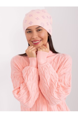 Rožinė kepurė rudeniui / žiemai-AT-CZ-2325.85