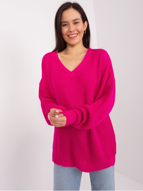 Ryškus moteriškas megztinis-BA-SW-8029.49P