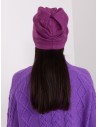 Violetinė moteriška kepurė-AT-CZ-2325.86