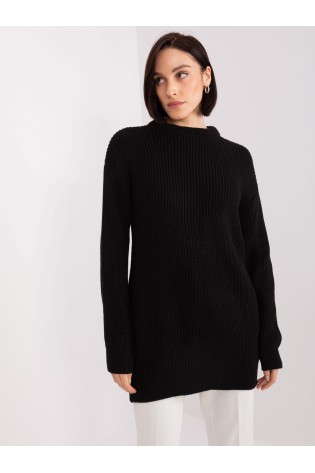Juodas moteriškas megztinis-BA-SW-0315.25P