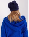 Tamsiai mėlyna moteriška kepurė-AT-CZ-2325.86