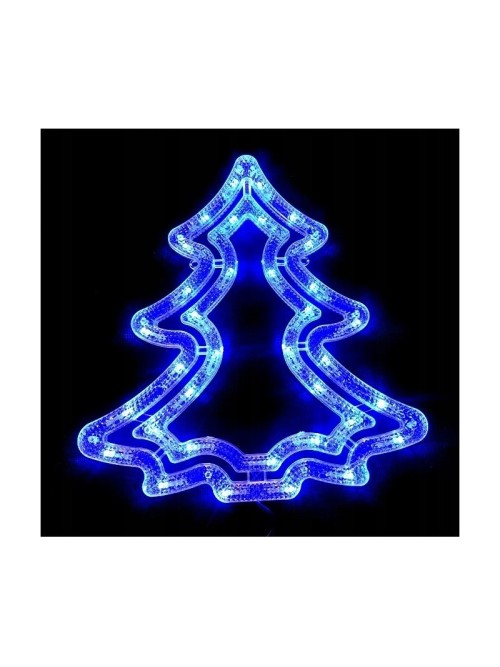 Mėlyna šviečianti led kalėdinė eglutė LAMP20BN-LAMP20BN