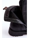 Stilingi juodi suvarstomi auliniai batai-TV_H21-69 BLACK