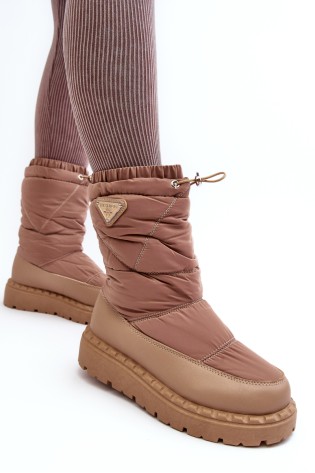 Patogūs rudi žieminiai batai-NB601 KHAKI