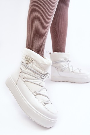 Patogūs balti žieminiai batai-NB606 WHITE