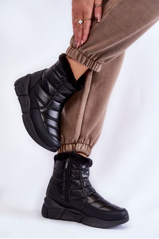 Juodi šilti žieminiai batai-TV_22SN26-5094 BLACK