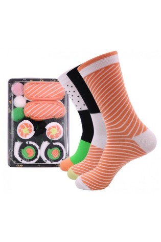 Linksmos kojinės Sushi 3in1 -SKAR06