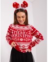 Raudonas Kalėdinis megztinis Merry Christmas-D90057AB90883A