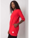 Raudonas džemperis moterims-RV-BL-6941.39P