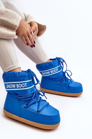 Šilti žieminiai MOON stiliaus batai-NB619 ROYAL BLUE