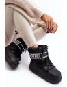 Šilti žieminiai MOON stiliaus batai-NB619 BLACK