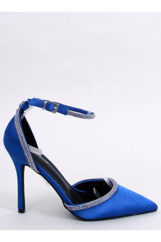 Elegantiški mėlyni aukštakulniai bateliai CONWAY BLUE-KB PM2886