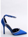 Elegantiški mėlyni aukštakulniai bateliai CONWAY BLUE-KB PM2886