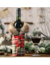 Kalėdinė dekoracija vyno butelio dėklas KSN11-KSN11