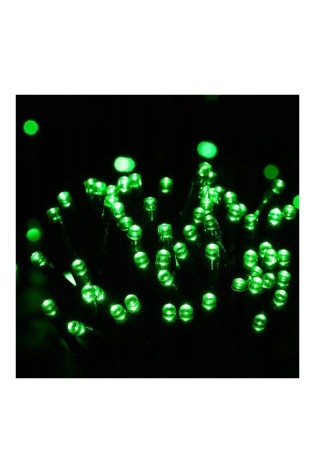 Žalia 100 LED kalėdinė vidaus/lauko girlianda, 8m LAMP01ZIE-LAMP01ZIE