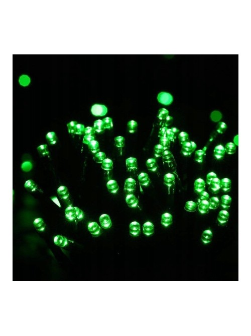 Žalia 100 LED kalėdinė vidaus/lauko girlianda, 8m LAMP01ZIE-LAMP01ZIE