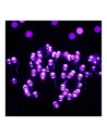 Violetinė 200 LED kalėdinė vidaus/lauko girlianda, 16m LAMP02R-LAMP02R